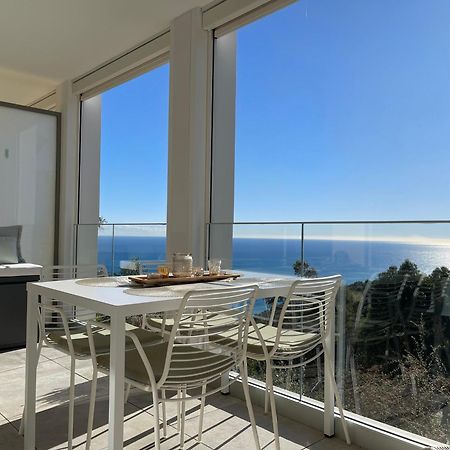 Appartement De Luxe Eze Village Vue Mer Avec Piscine ภายนอก รูปภาพ